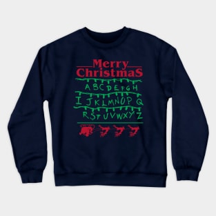 Merry Christmas Stranger Things Crewneck Sweatshirt